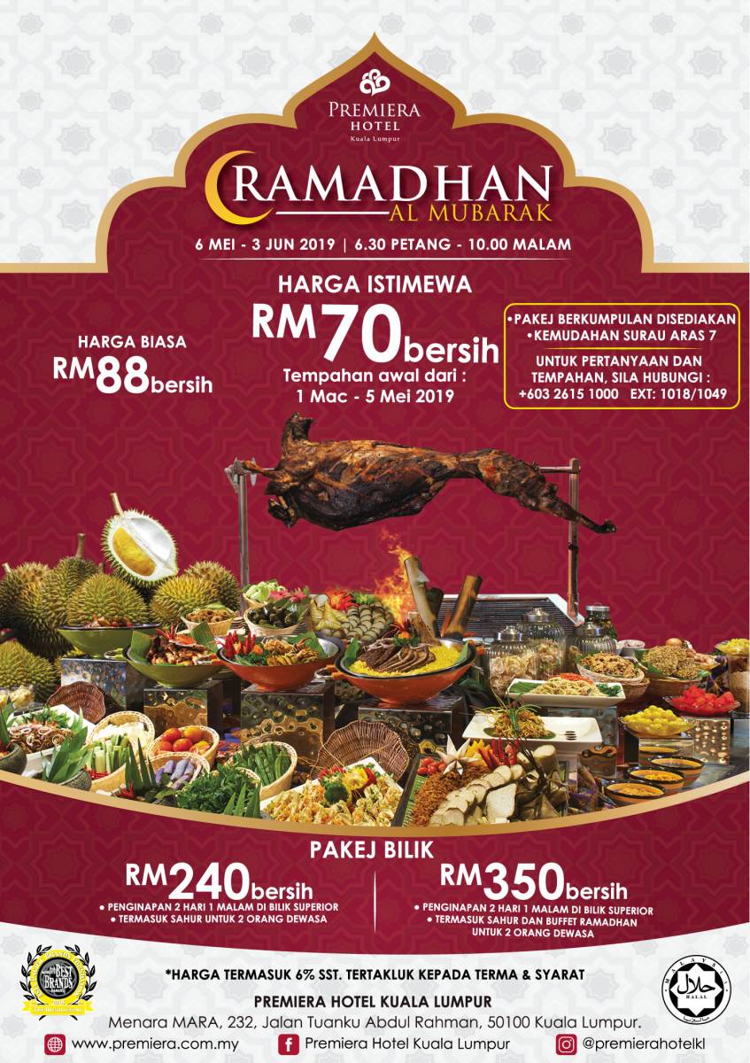 Ramadhan Al-Mubarak 2019 Kuala Lumpur Hotel - Premiera 